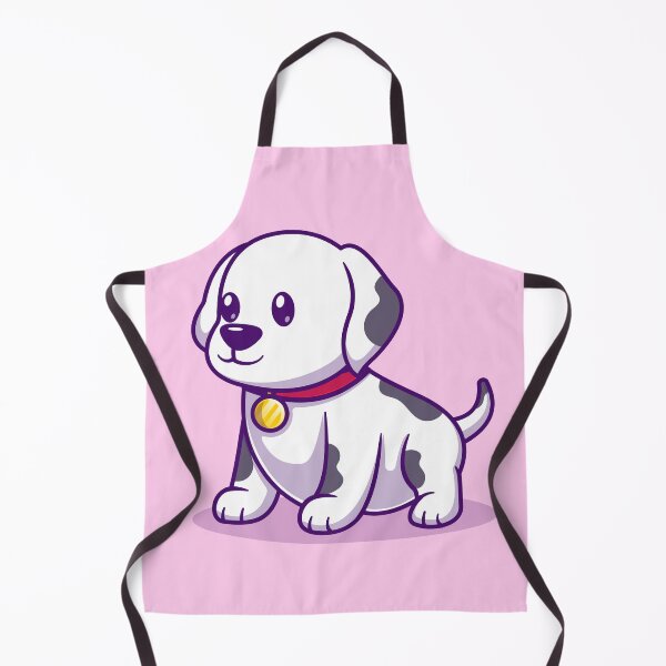Item preview, Spotted Sweetness: Cute Dalmatian Dog Sitting in Cartoon Vector Icon designed and sold by hjian8219.
