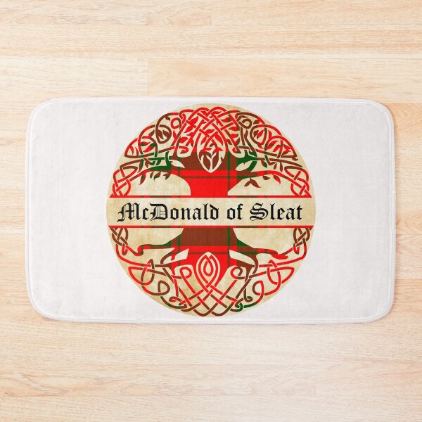 Item preview, MacDonald of Sleat Tree of Life Clan Scottish Surname tartan designed and sold by BagTown Clans.