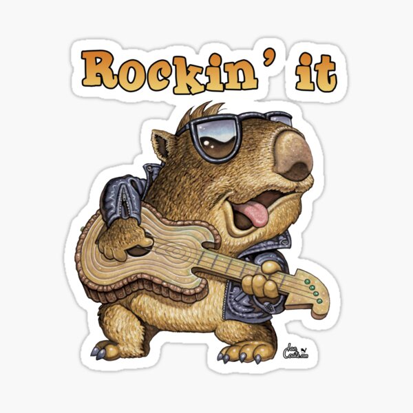 Rockin' it Sticker