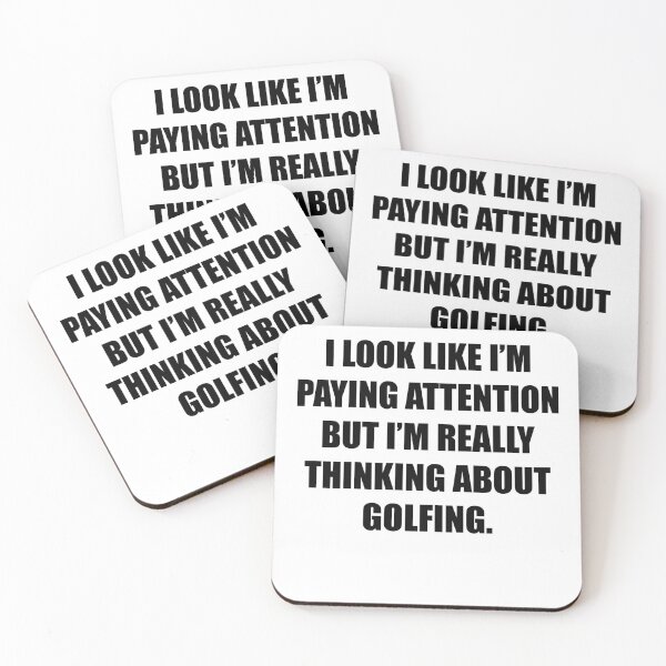 Item preview, Thinking about golfing.  designed and sold by Russ  Fagle.