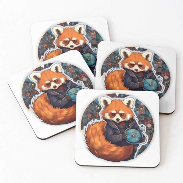 Item preview, Red Panda School Red Panda Scientist Red Panda Mathematic designed and sold by ArtFromBeyond.