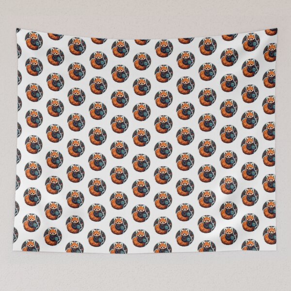 Item preview, Red Panda School Red Panda Scientist Red Panda Mathematic designed and sold by ArtFromBeyond.