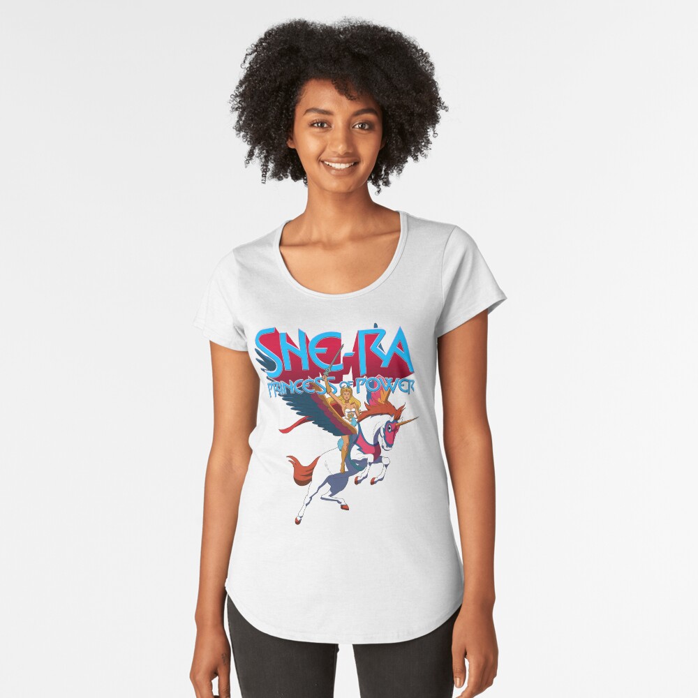 Vista previa del artículo con la obra «Camiseta premium de cuello ancho», diseñado y vendido por InkyIcarus.