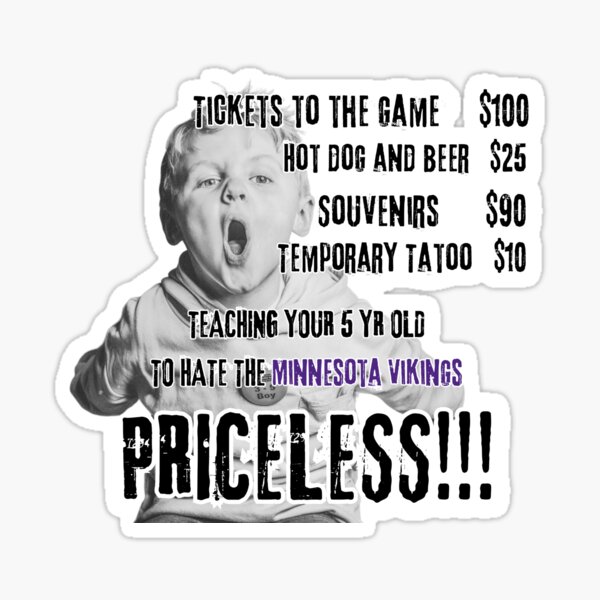 Funny Minnesota Vikings Gifts & Merchandise for Sale