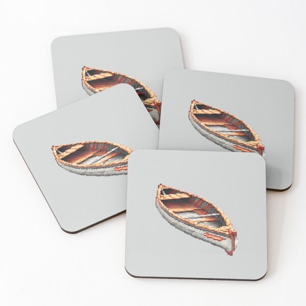 Item preview, Pixel Canoe Design Print  designed and sold by randomtdesigns.
