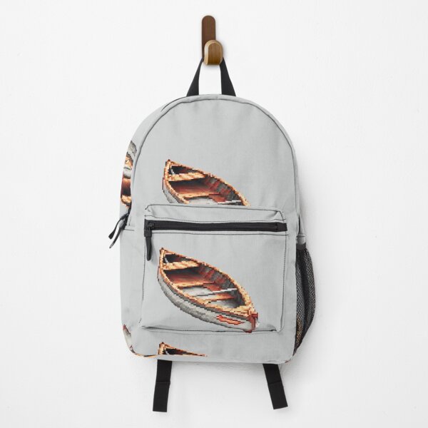 Item preview, Pixel Canoe Design Print designed and sold by randomtdesigns.
