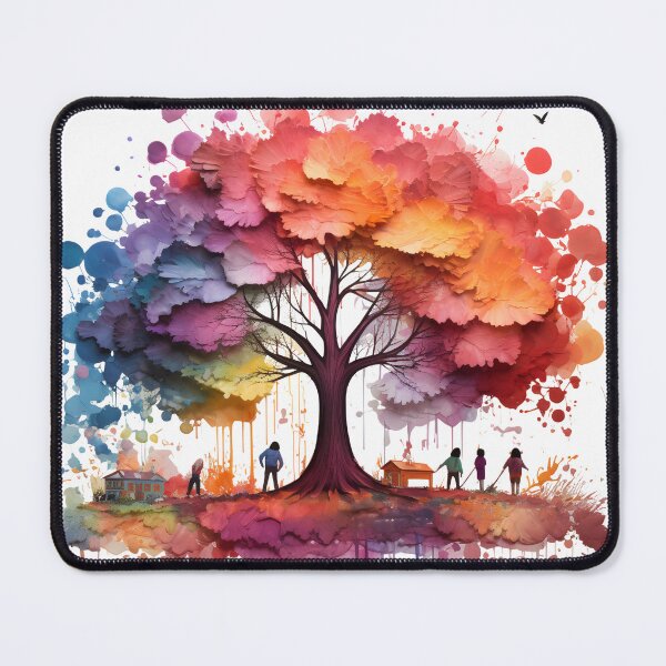 Artikelvorschau, Wachspastellspäne Tree of Whimsy entworfen und verkauft von John-NW-Shop.