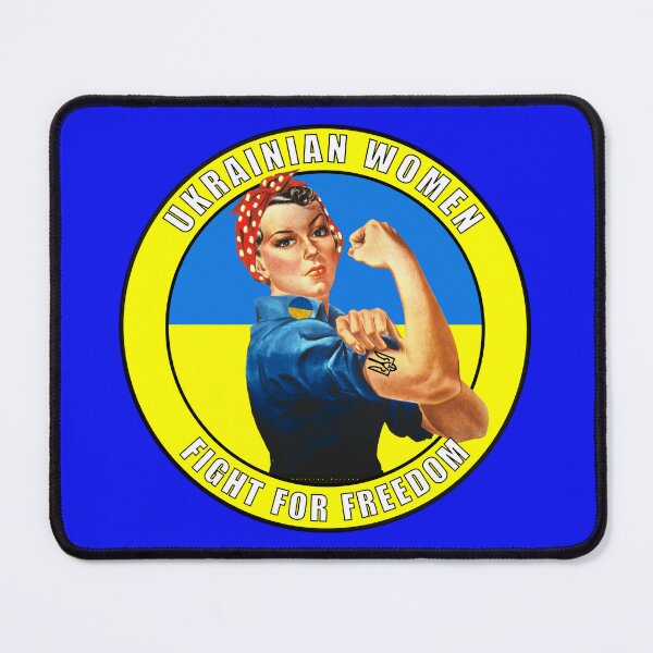 Item preview, Ukrainian Women Fight for Freedom Yellow #4 designed and sold by geldorgo.