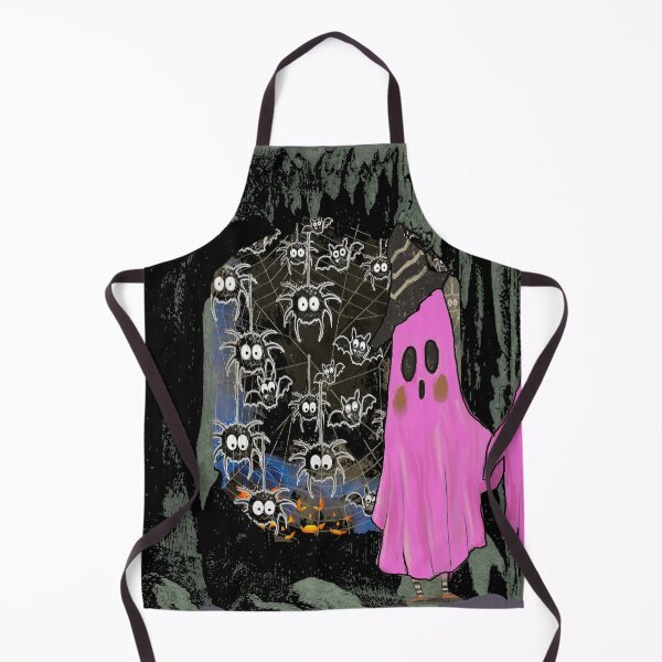 Item preview, Pinky Ghosts And Their Friends On Halloween designed and sold by Eklectikos.