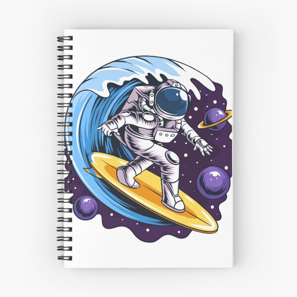 Item preview, Astronaut surfing in space184 designed and sold by HouseHeroArt.