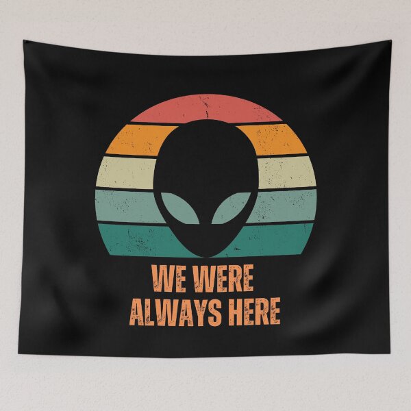 Item preview, Message From Alien Creature / UFO Science Fiction designed and sold by Psycho-Crazy.