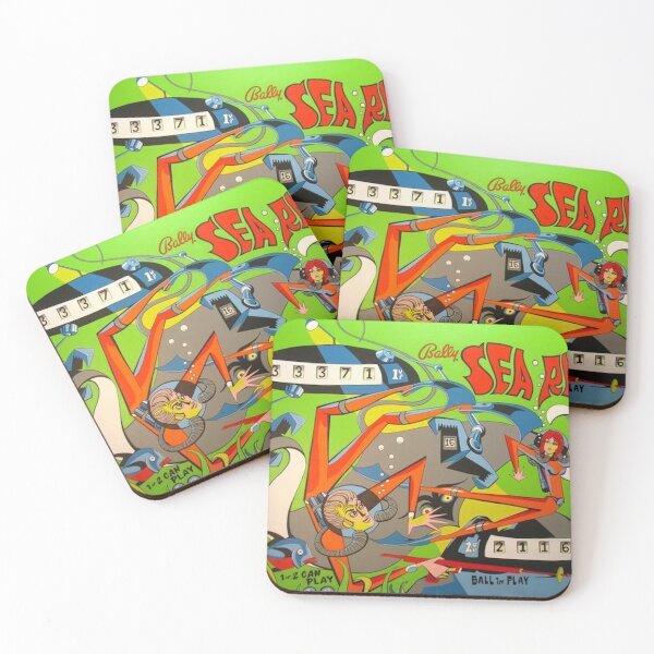 Item preview, Sea Ray Pinball Machine Art designed and sold by DukeGroovy.