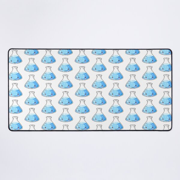 Item preview, Light Blue Science Beaker Kawaii designed and sold by karspaul.