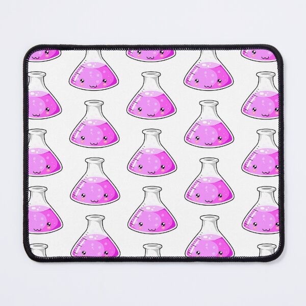 Item preview, Bright Pink Science Beaker Kawaii designed and sold by karspaul.