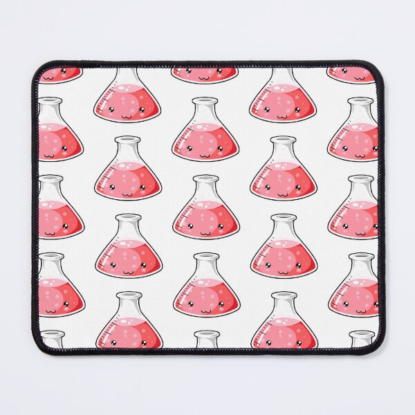 Item preview, Red Science Beaker Kawaii designed and sold by karspaul.