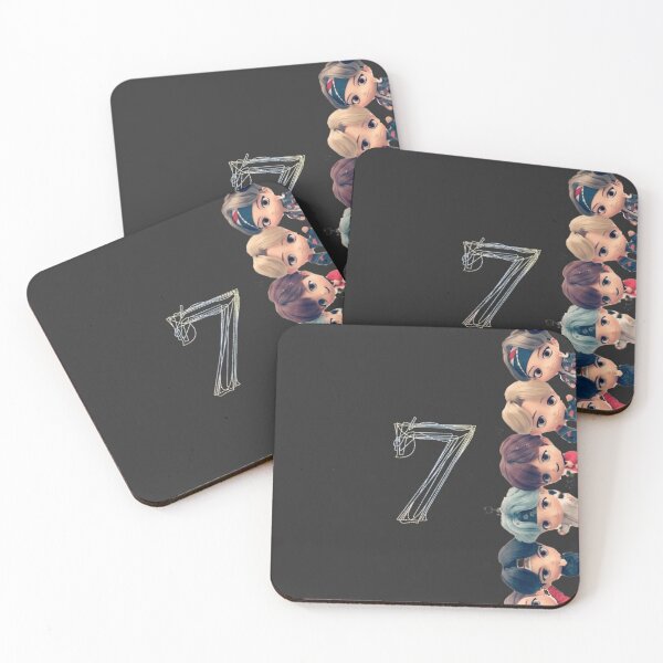 Item preview, BTS 7 AND TINY TAN designed and sold by Ashikha T.