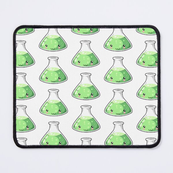 Item preview, Green Science Beaker Kawaii designed and sold by karspaul.