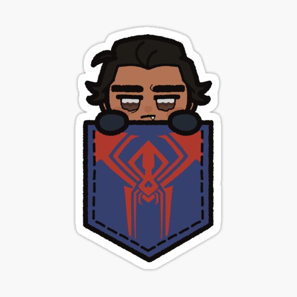 pocket gummy miguel o'hara Sticker