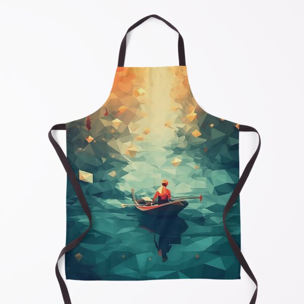 Item preview, Low Poly Canoeing designed and sold by DigitizedArt.