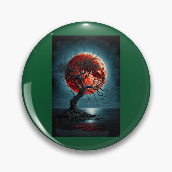 Item preview, Beauty of Red Moon Sea209 designed and sold by HouseHeroArt.