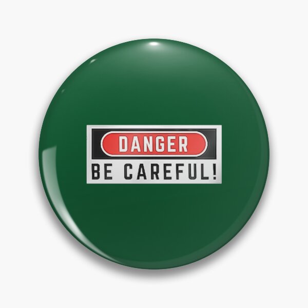 Item preview, Danger be careful186 designed and sold by HouseHeroArt.
