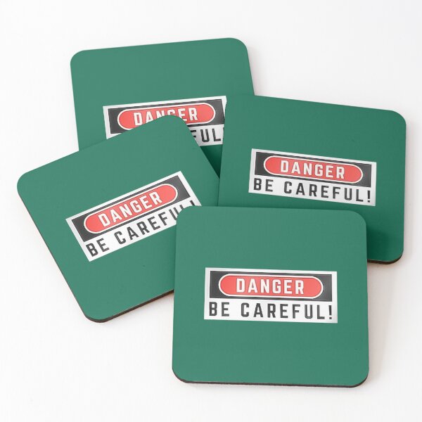 Item preview, Danger be careful186 designed and sold by HouseHeroArt.
