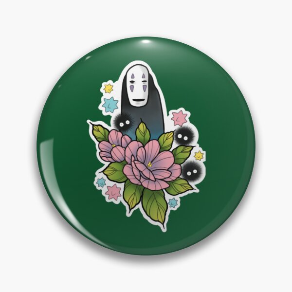 Item preview, No Face Spirit Flower Soot Sprites  designed and sold by HouseHeroArt.