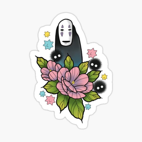 Spirited Away Soot Sprites, Logo, Vinyl Decal, Sticker, Bumper