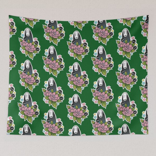 Item preview, No Face Spirit Flower Soot Sprites  designed and sold by HouseHeroArt.