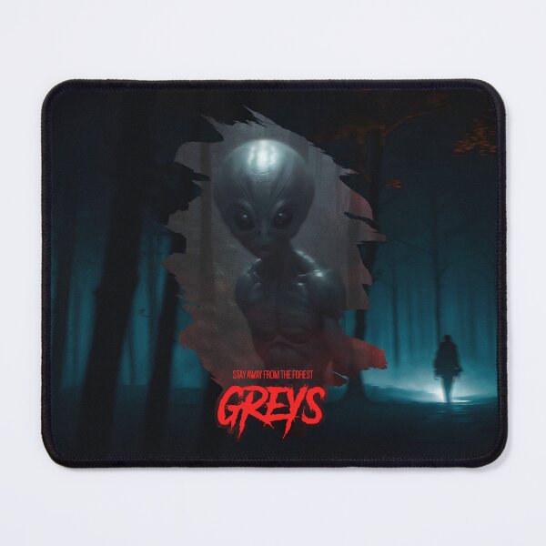 Item preview, Grey Alien - Stay away from the forest - Halloween designed and sold by AiPunch.