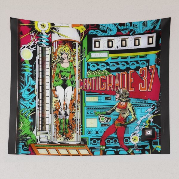 Item preview, Centigrade 70's Pinball Art designed and sold by DukeGroovy.