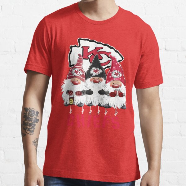 Gnomies Kansas City Chiefs Christmas T-Shirt - TeeNavi