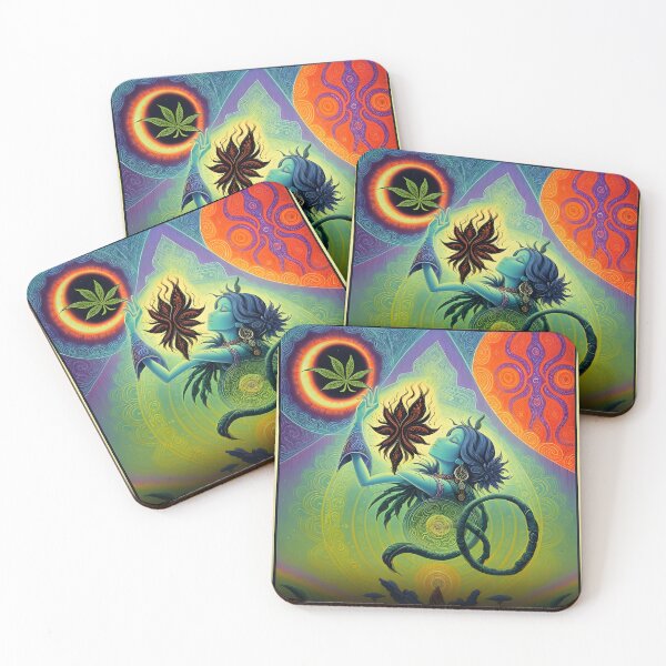 Artikelvorschau, Sacred Plant Quest: LSD Blotter Art Remix entworfen und verkauft von Mr.Psychedelia.