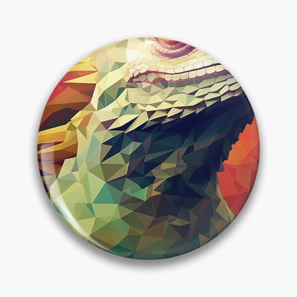 Item preview, Low Poly Iguana designed and sold by DigitizedArt.