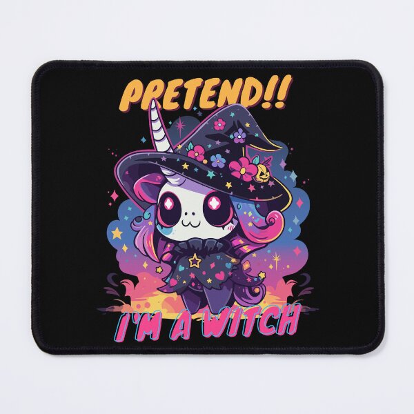 Item preview, Cutest Unicorn Witch Halloween kawaii - Pretend I'm a witch designed and sold by SFIPS.