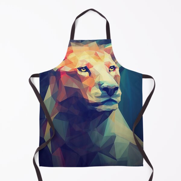 Item preview, Low Poly Lion designed and sold by DigitizedArt.