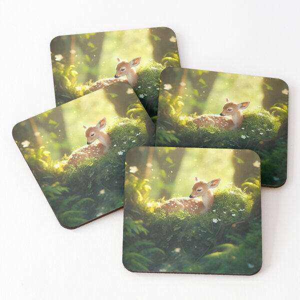 Item preview, Serenely Slumbering Deer" designed and sold by PoshDapper.