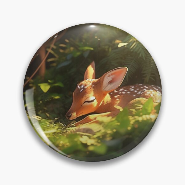 Item preview, Wooded Haven for Resting Deer designed and sold by PoshDapper.