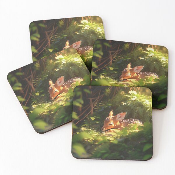 Item preview, Wooded Haven for Resting Deer designed and sold by PoshDapper.