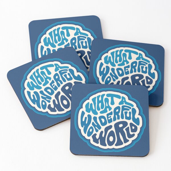 Item preview, Groovy Wonderful World Word Art designed and sold by Unhinged Heather.