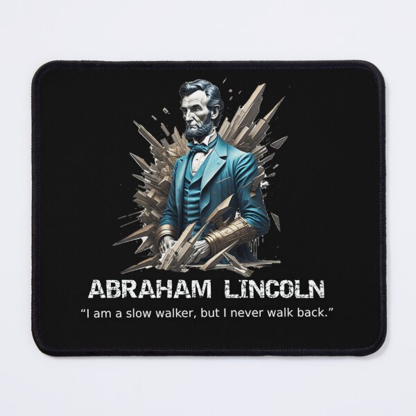 Item preview, Abstract Abraham Lincoln Portrait with Quote designed and sold by Hungry-Murphy.