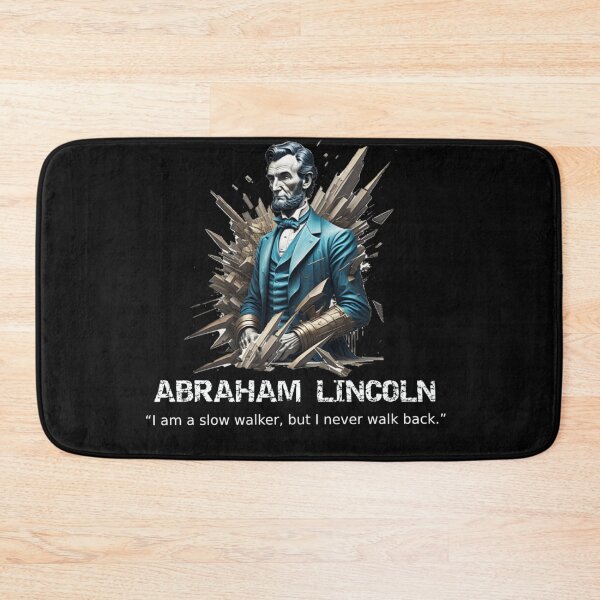 Item preview, Abstract Abraham Lincoln Portrait with Quote designed and sold by Hungry-Murphy.
