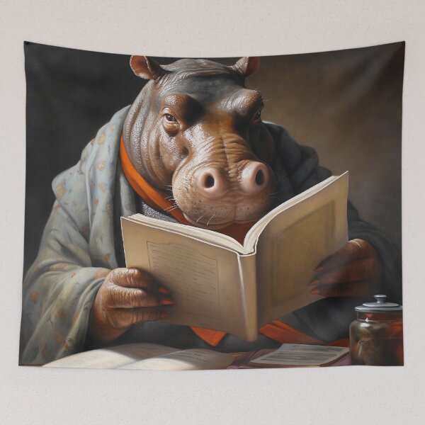 Item preview, Hippo Reads the Classics: A Waterlogged Whodunit designed and sold by Brendon987.