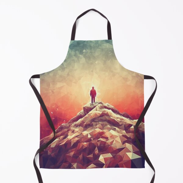 Item preview, Low Poly Mountain Climber designed and sold by DigitizedArt.