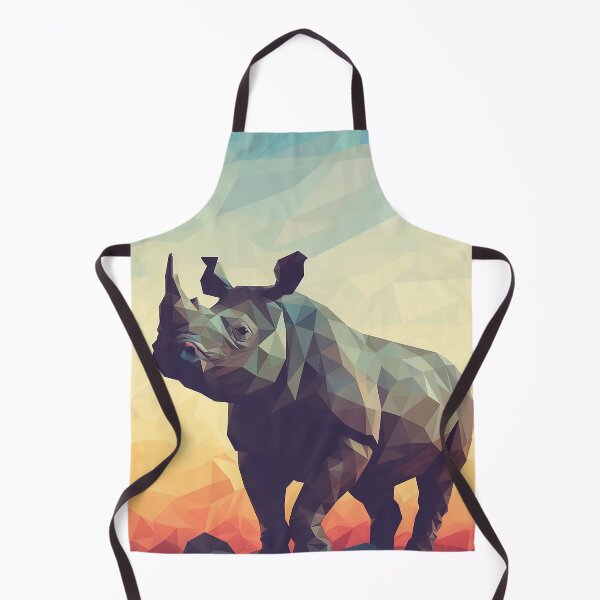 Item preview, Low Poly Rhino designed and sold by DigitizedArt.
