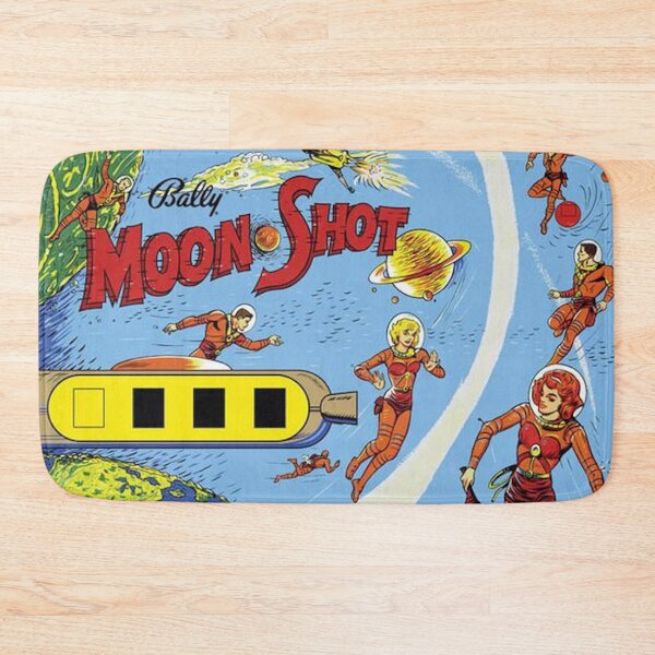 Item preview, Moonshot 70's Pinball Machine Art designed and sold by DukeGroovy.