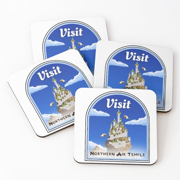 Item preview, Visit Northern Air Temple designed and sold by FantasyFanFinds.