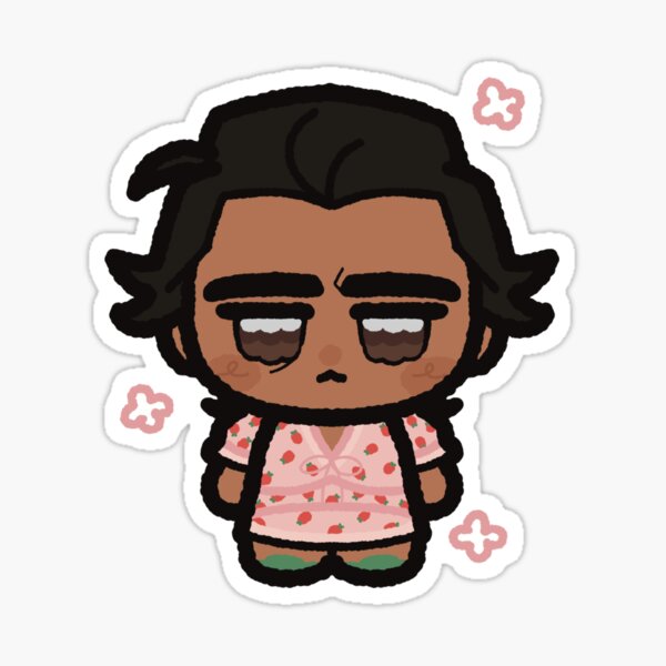 strawberry dress gummy miguel o'hara Sticker