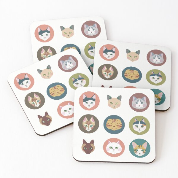 Item preview, Whisker Gang [white] designed and sold by Aia UENO design.