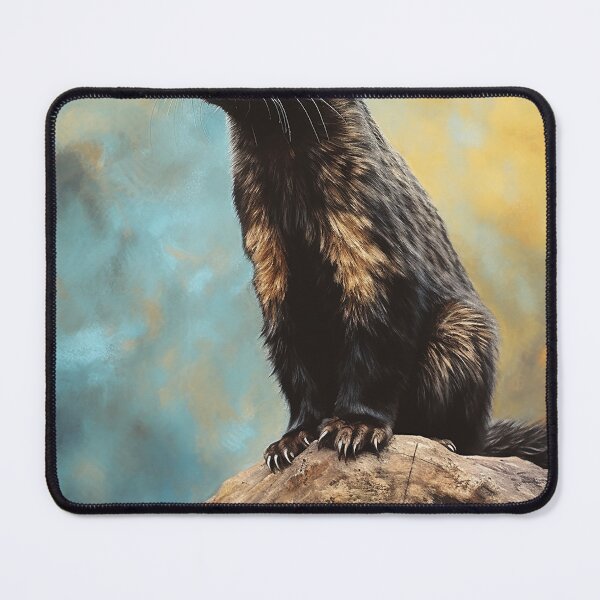 Item preview, Marbled Polecat designed and sold by DigitizedArt.